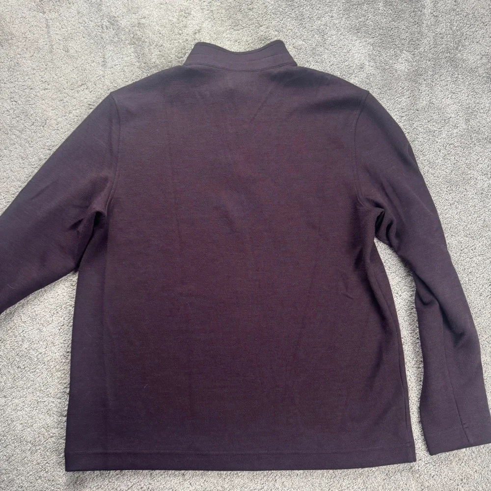 Age of Wisdom Men's Large Long Sleeve Pullover Henley - Picture 5 of 6